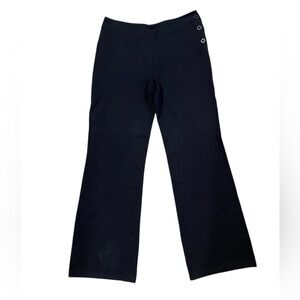 St. John Collection Navy Blue Straight Knit‎ Pants Women’s Size 10